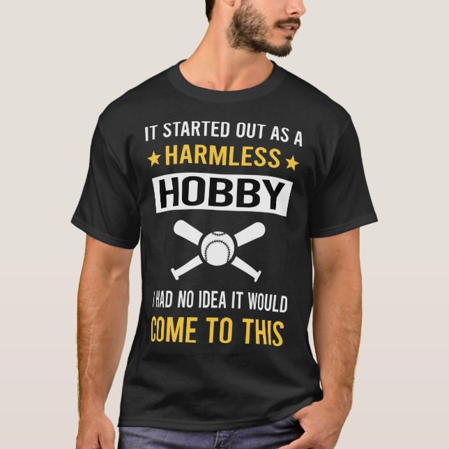 Camiseta Beisebol de Hobby Sem Hétero (Frente)