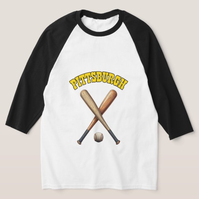 Camiseta Beisebol de Pittsburgh (Postura )