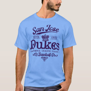 Camiseta Beisebol de San Jose Dukes