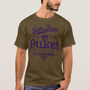 Camiseta Beisebol de San Jose Dukes