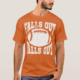 Camiseta beisebol dizendo que cai fora bolas no softball pl