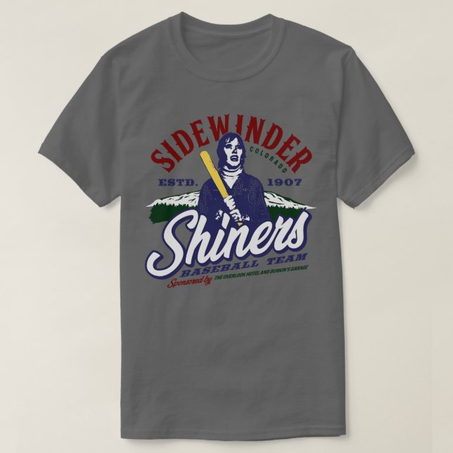 Camiseta Beisebol dos Shiners laterais (Frente do Design)