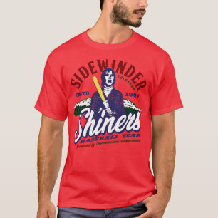 Camiseta Beisebol dos Shiners laterais