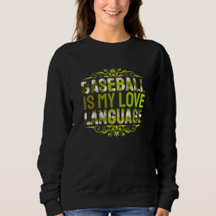 Camiseta beisebol é minha linguagem do amor