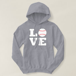 Camiseta Beisebol Feminino AMO Beisebol Mãe ou Fã Esportes
