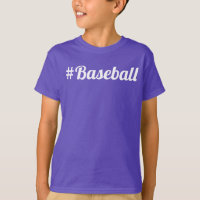 Beisebol Hashtag Jovens Ventilador Deve Ter