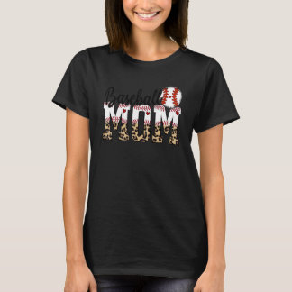 Camiseta Beisebol Mamãe Adora Ver Minha Criança Jogar Baseb