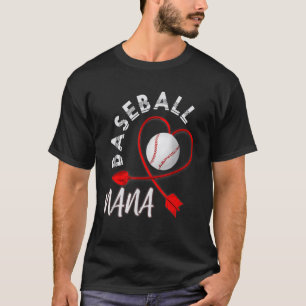 Camiseta Beisebol Nana Jogador De Beisebol Vovó Reforma B