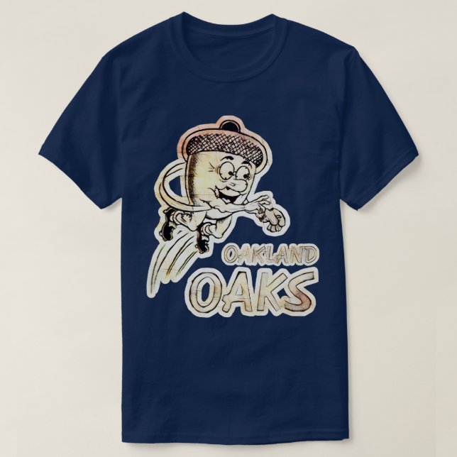 Camiseta Beisebol Oakland Oaks (Frente do Design)