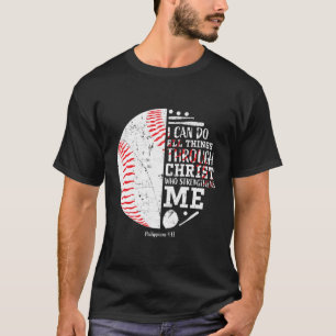 Camiseta Beisebol Oferece Presentes Adolescentes Homens Cri