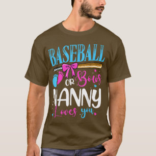 Camiseta Beisebol Ou Arcos Ama-Te A Babá Rosa ou Azul