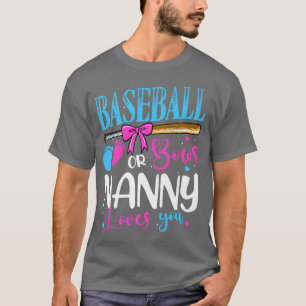 Camiseta Beisebol Ou Arcos Ama-Te A Babá Rosa ou Azul