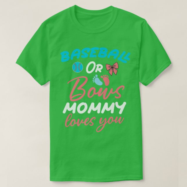 Camiseta Beisebol ou Mamãe Arco te ama. (Frente do Design)