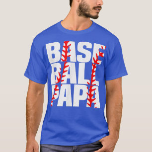 Camiseta Beisebol PAPA T Vovô Orgulhoso Pais