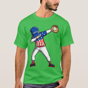 Camiseta Beisebol para Homens Meninas Meninas Crianças Sof