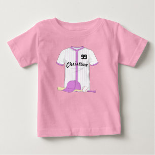 Camiseta Beisebol Personalizado Bonito