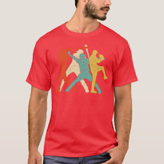 Camiseta Beisebol Retro Vintage para Homens Meninas Ki