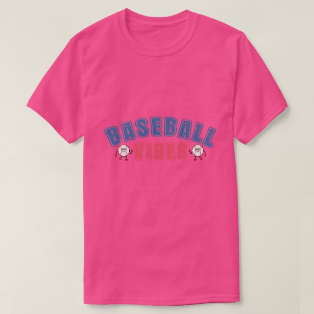 Camiseta Beisebol retroativo 2 (Frente do Design)