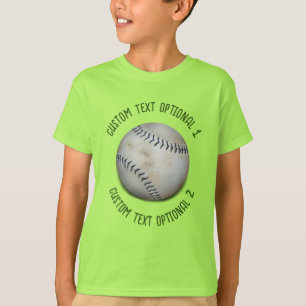Camiseta Beisebol Softball com Texto