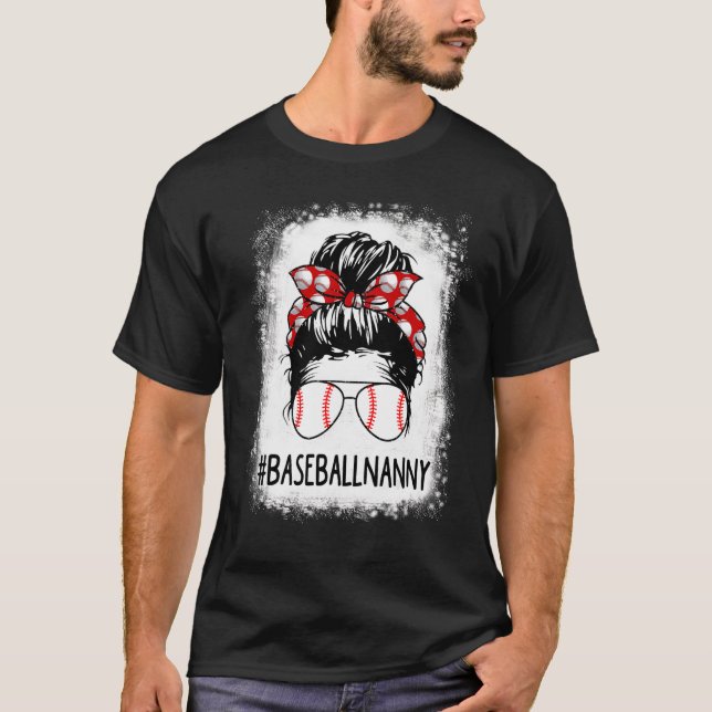 Camiseta Beisebol Softball Mo de Beisebol Softball de Babá  (Frente)