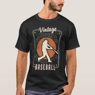 Camiseta Beisebol Vintage Retro Classic Sport Love