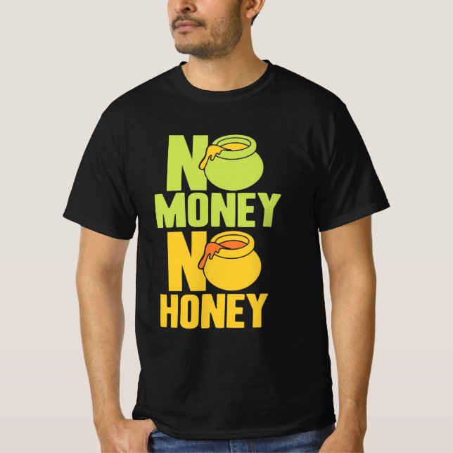 Camiseta Bekeeper No Money No Honey (Frente)
