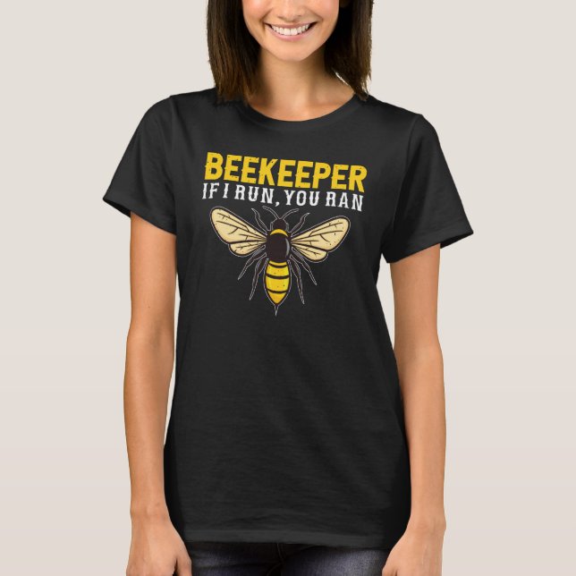 Camiseta Bekeeper Se Eu Lhe Lidero Apicultor (Frente)