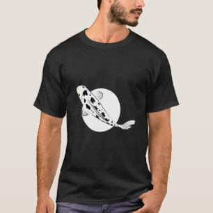 Camiseta Bekko Koi Fish Brocadeado Carp Nishikigoi Pond Amu