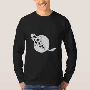 Camiseta Bekko Koi Fish Brocadeado Carp Nishikigoi Pond Amu