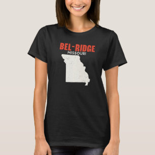 Camiseta Bel Ridge Missouri EUA State America Viagem Missou
