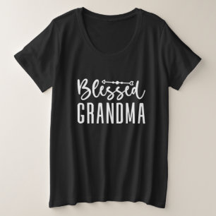 Camiseta Bela Abençoada Vovó de Arte Palavra