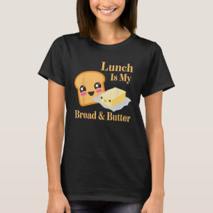 Camiseta Bela Almoça Dama Cafeteria Tripulante Engraçado Es