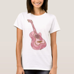 Camiseta Bela Arte Abstrata Prateada Impressão de Arte