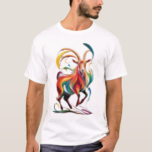 Camiseta Bela arte cabra