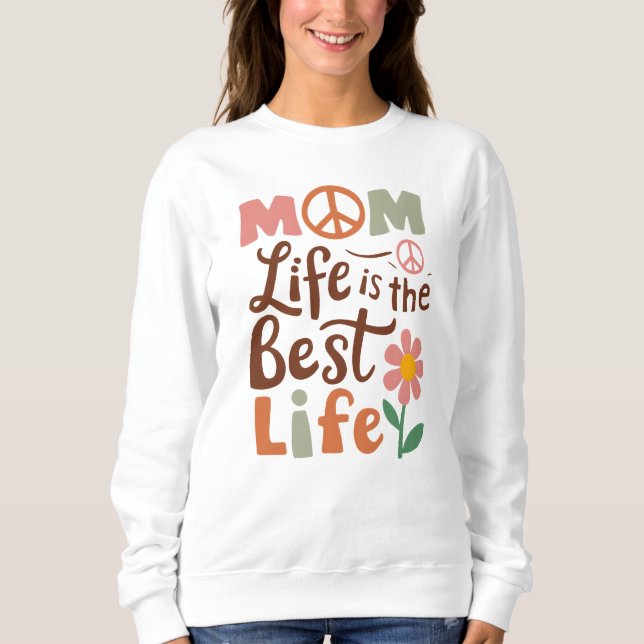 Camiseta Bela arte da vida da mãe (Frente)