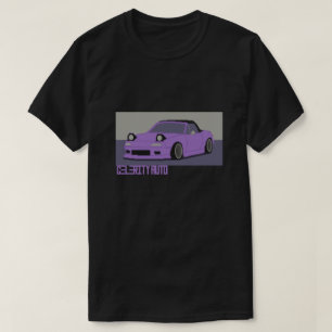 Camiseta Bela Arte De Carro Esportivo Japonês