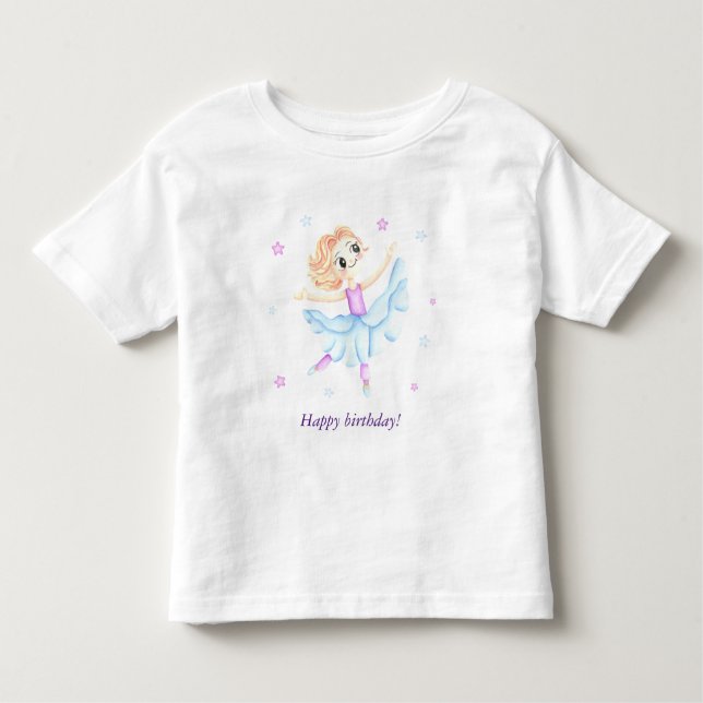 Camiseta Bela bailarina de gengibre (Frente)