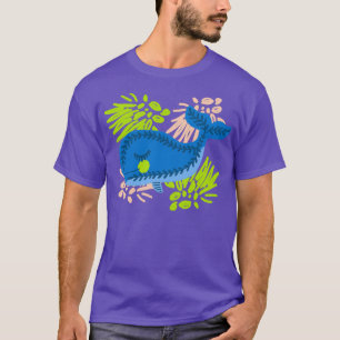 CAMISETA BELA BALEIA MARÍTIMA AZUL