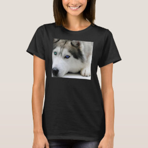 Camiseta Bela Bela Irmã Husky Huskie Wolf Dog