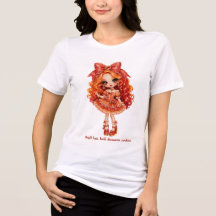 bela boneca Coquette com brilho feminino com um gr