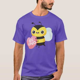 Camiseta Bela Bonita Abraçando Abelhas Cardíacas — Arma