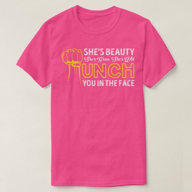 Camiseta Bela Canta A Graça Shell Te Põe Na Cara (Frente do Design)