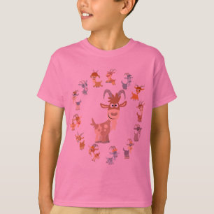 Camiseta Bela Caricatura Caricatura De Mandala Infantil