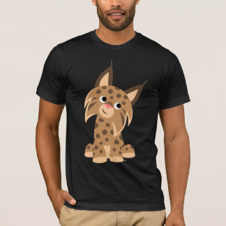 Camiseta Bela Caricatura Lynx T Shirt