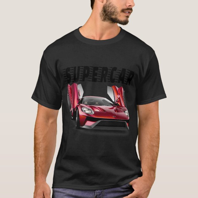 Camiseta Bela chalé exótica. Perfeito para o carro desporti (Frente)