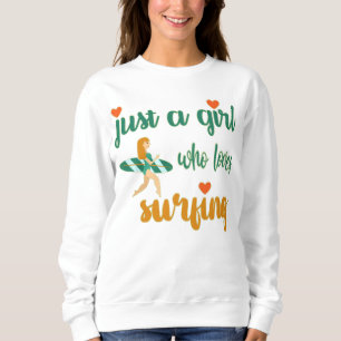Camiseta Bela citação de verão Apenas uma garota que adora 