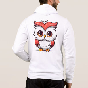 Camiseta Bela Coruja de Estilo Kawaii Cartoon-77038
