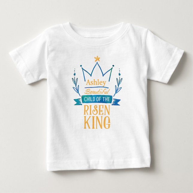 Camiseta Bela Criança da Risen King Tshirt (Frente)