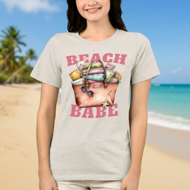 Camiseta Bela de Praia Verão (Beach Babe Shirt)