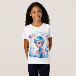 Camiseta Bela elfo de inverno encantou arte rainha da geada